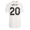 Manchester United Diogo Dalot #20 3rd Trikot 2023-24 Kurzarm